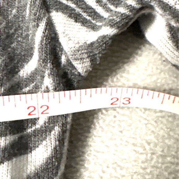 Womens Marble Swirl Print Long Sleeve Top Geometric Workwear Indie Career Large - Picture 4 of 5